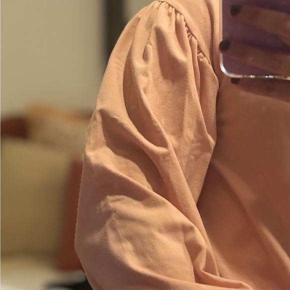 AnyBody Knit Puff Sleeve Top - Picture 13 of 16